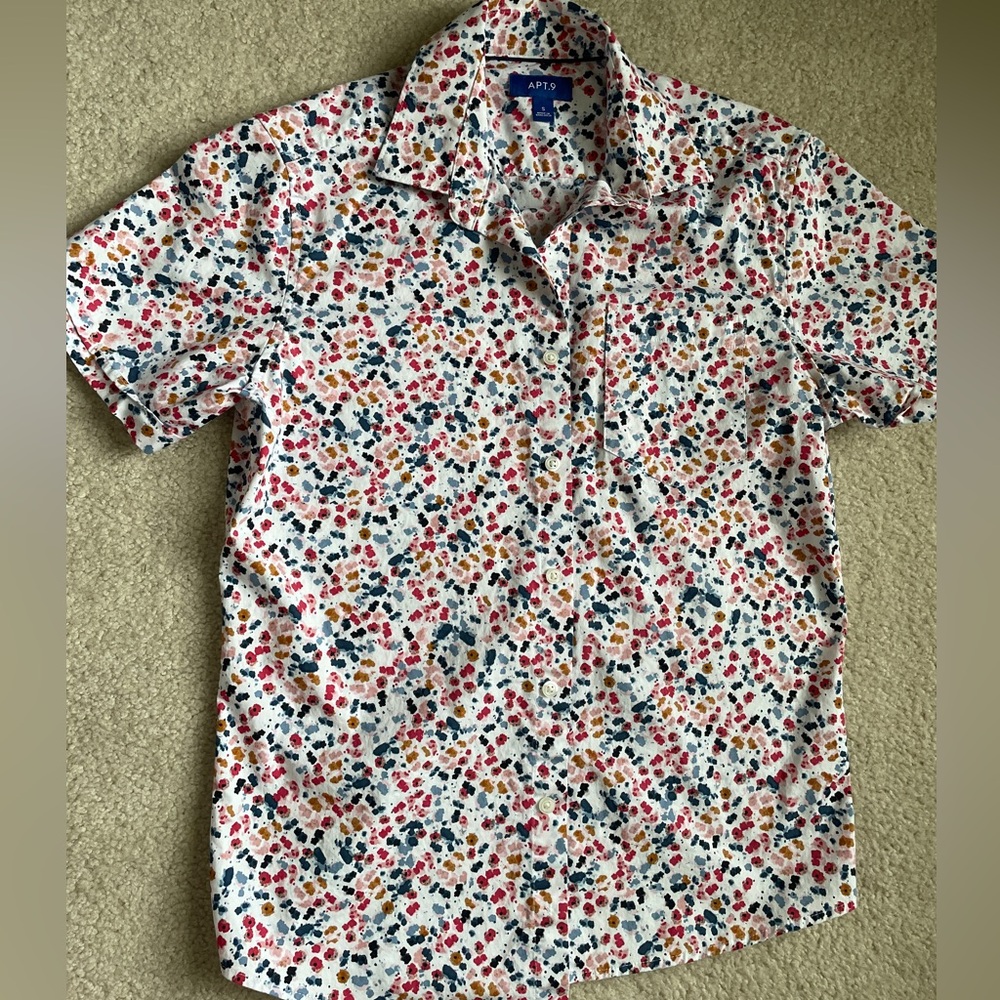 Men’s button down polo